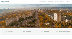 Desktop Screenshot of chisinaugaz.md